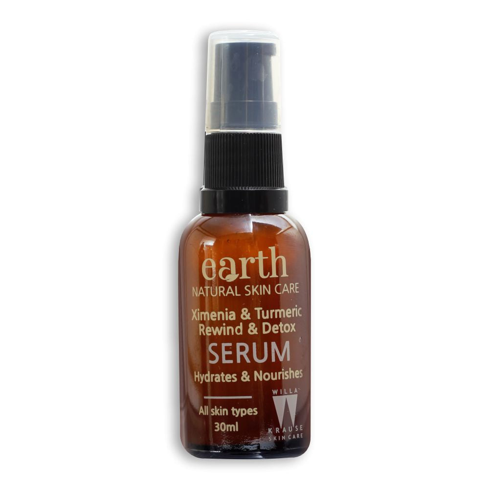 Earth Natural Skin Care – Ximenia & Turmeric Rewind & Detox Serum