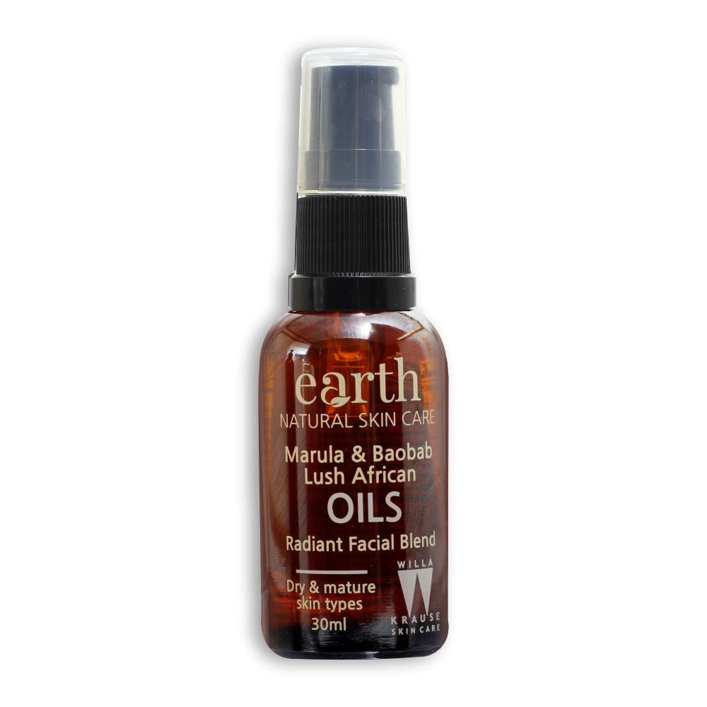 Earth Natural Skin Care – Marula & Baobab Lush African Oils