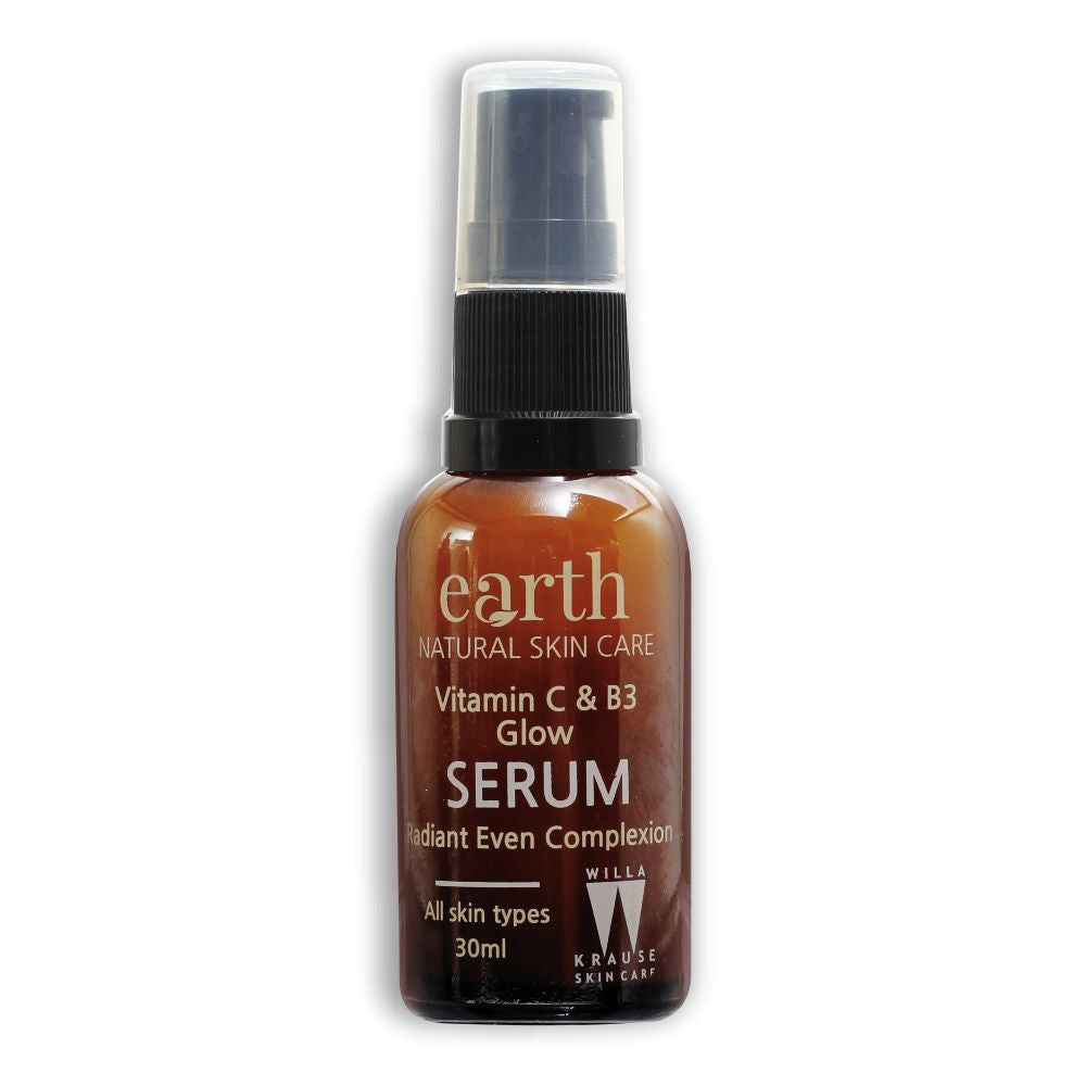 Earth Natural Skin Care – Vitamin C & B3 Glow Serum
